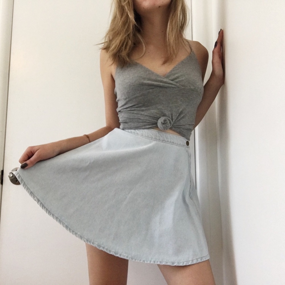 American apparel circle skirt 🎀💙